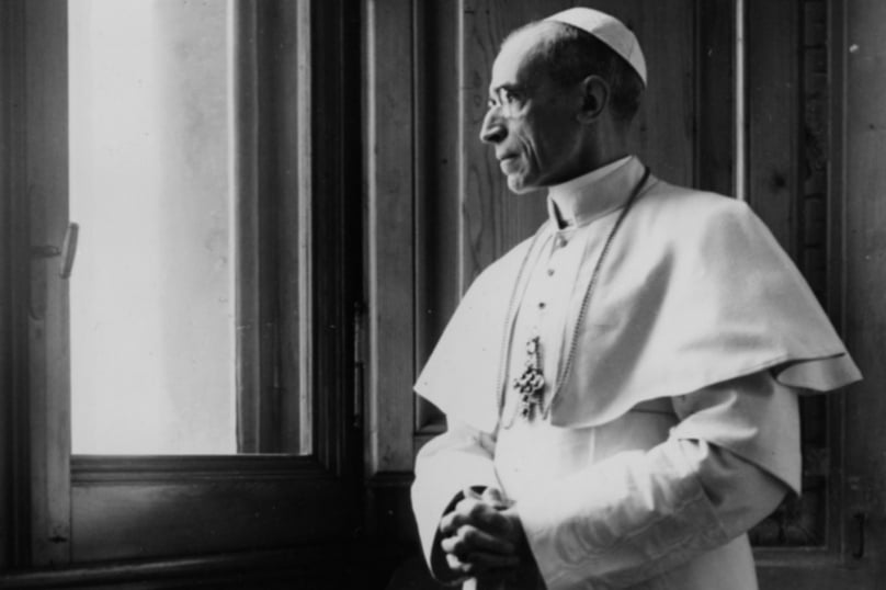 Pope Pius XII is pictured at the Vatican in 1949. Photo: CNS file photo