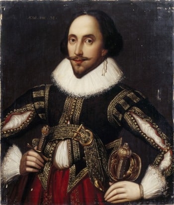 A portrait of William Shakespeare. Photo: CNS