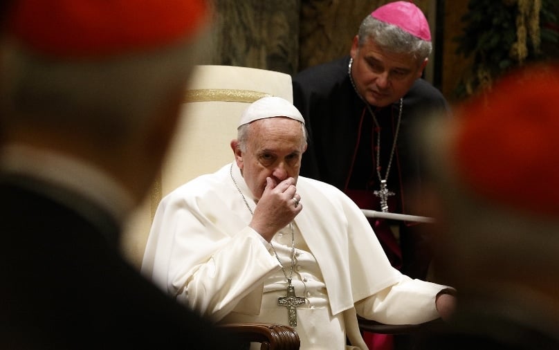 A small cadre of cardinals has created procedures for the family synod which "flattly contradict" the openess called for by Pope Francis, argues a senior correspondent from Rome. Photo: CNS photo/Paul Haring
