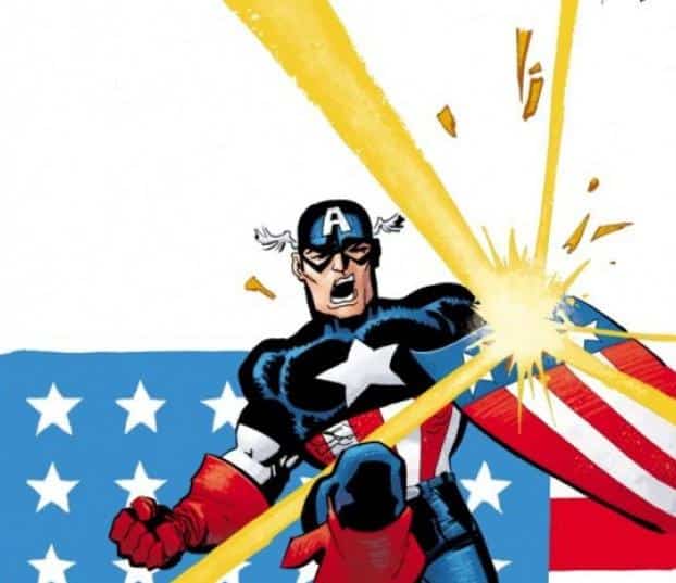 An image from the comic book Captain America: White. Photo: CNS/Marvel