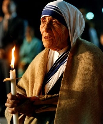 Mother Teresa pictured in an undated photo. Photo: CNS
