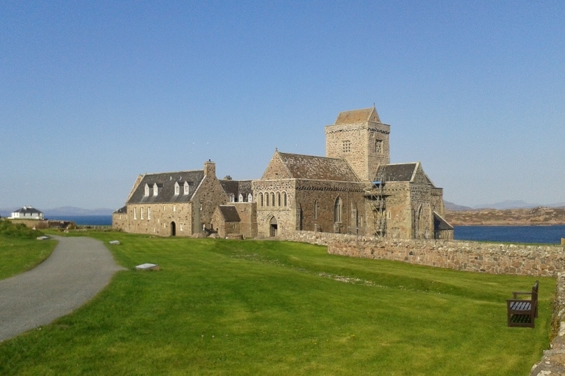 The Iona Abbey in Scotland pictured in May. Photo: CNS/Jonathan Luxmoore