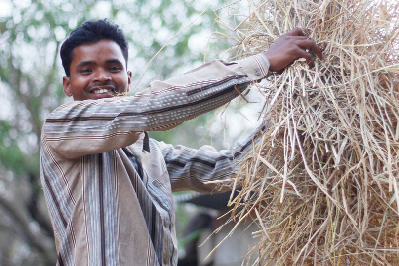 Dhaniram creating change in his village. Photo: Filmbooth India