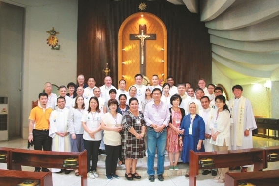 Delegates attend the Apostleship of the Sea conference in Bangkok.