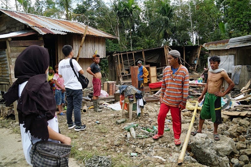 Caritas gives hope to typhoon victims