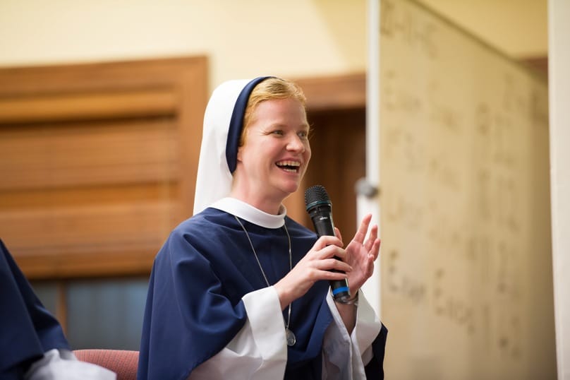 Sr Therese Marie joined the Sisters of Life at the age of 26. Photo: Giovanni Portelli