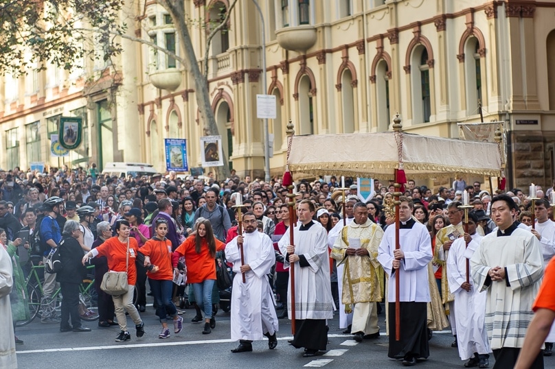 More than 5000 people took part in Walk With Christ 2015. Photo: Giovanni Portelli