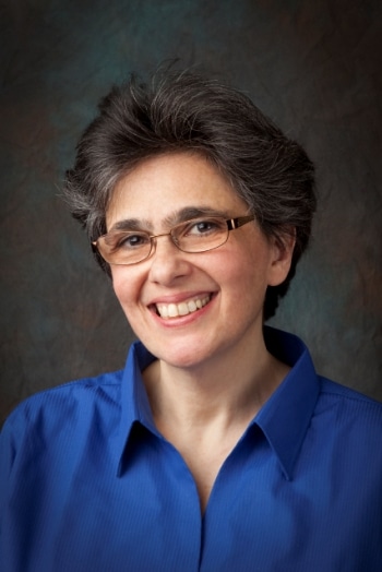 Professor Mary Gentile, visiting scholar at Notre Dame. 