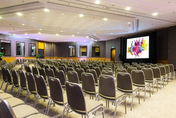 A conference room at the Mercure International Airport Hotel