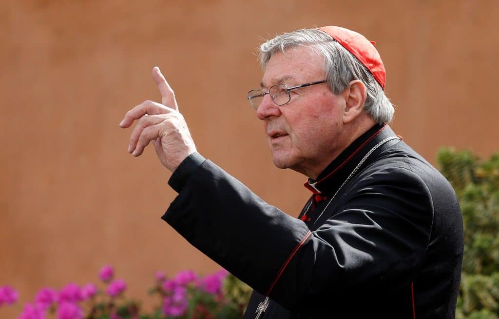 Cardinal George Pell pictured in a 2014 file photo. Photo: CNS 