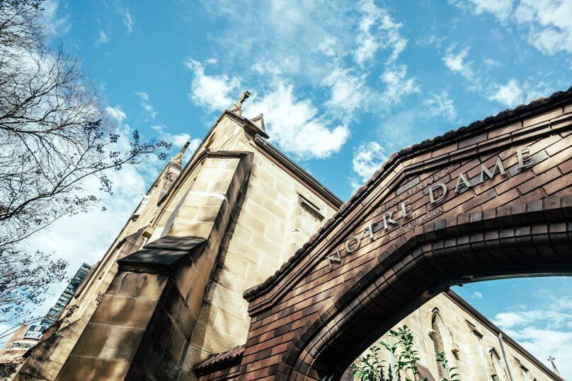 The Sydney campus of the University of Notre Dame.