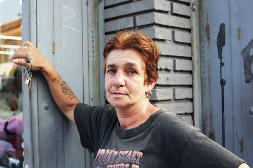 An unnamed woman in the Bronx, New York, USA. Photo: Timothy Krause