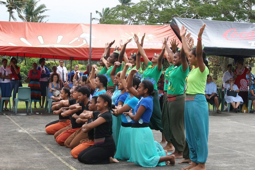 Students in Suva, Fiji