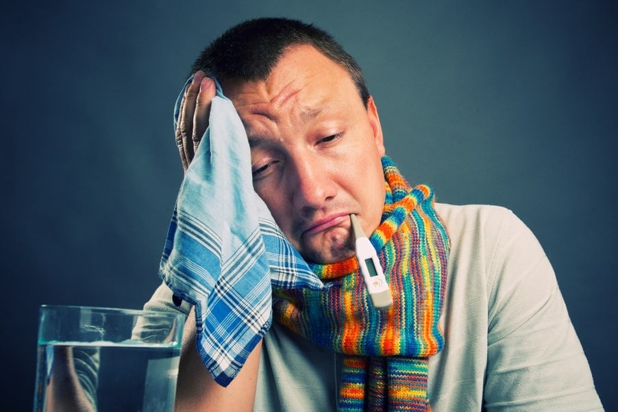 Children get colds, men get the flu, and women get on with it, says Fr John Corrigan. Photo: Shutterstock