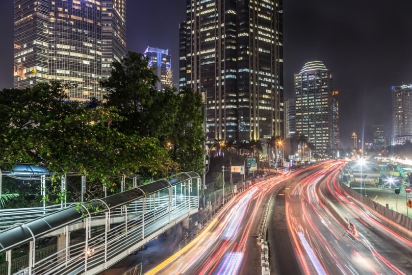 Jakarta at night. Photo: Shutterstock