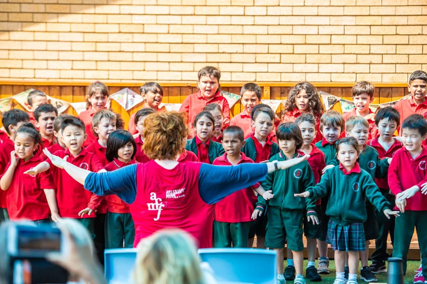 Our Lady of Mount Carmel school choir