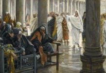 Woe unto You, Scribes and Pharisees by James Tissot, between 1886 and 1894. Photo: Wikimedia Commons