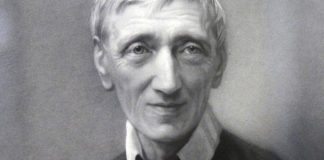 Blessed John Henry Newman is seen in a portrait provided by the Catholic Church in England and Wales. Photo: CNS photo/courtesy of the Catholic Church of England and Wales