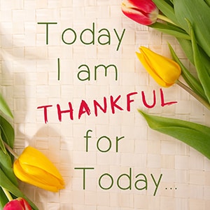 Today I am grateful for today quote.