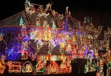 Pick a night and drive around to see the dazzling displays in your neighbourhood.