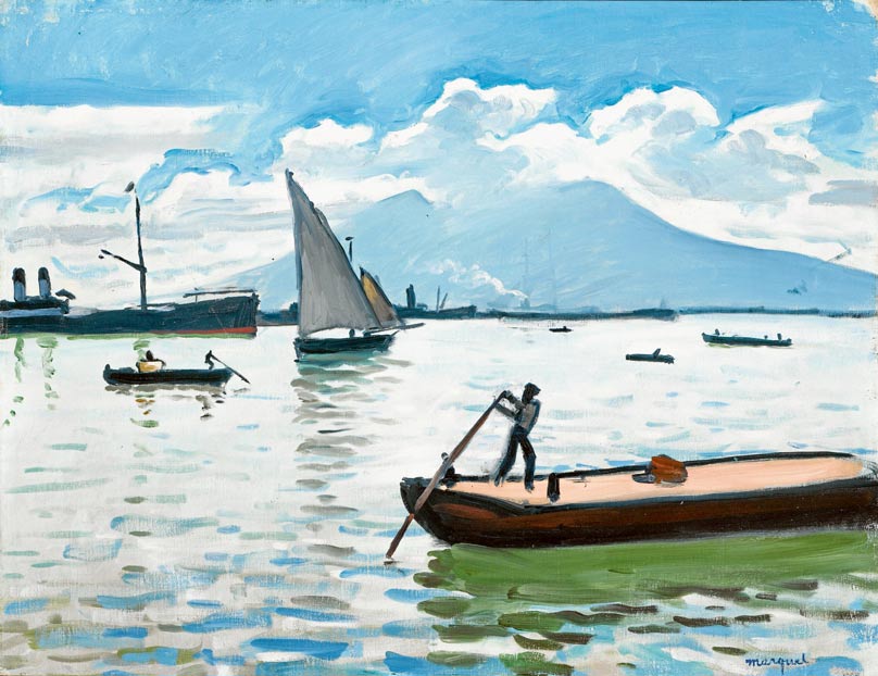 Albert Marquet’s ‘The Bay of Naples,’ painted in 1909. Photo: Art Gallery of NSW