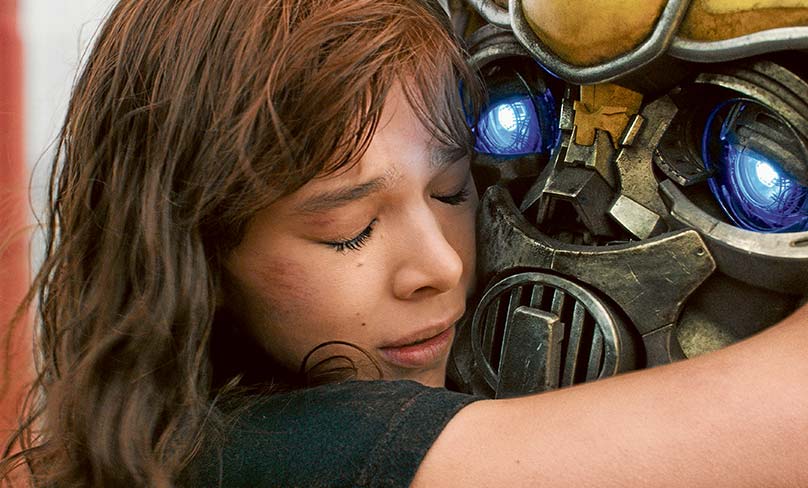 Hailee Steinfeld stars in a scene from the movie Bumblebee. Photo: CNS/Paramount