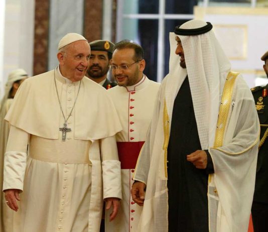 Pope Francis in UAE