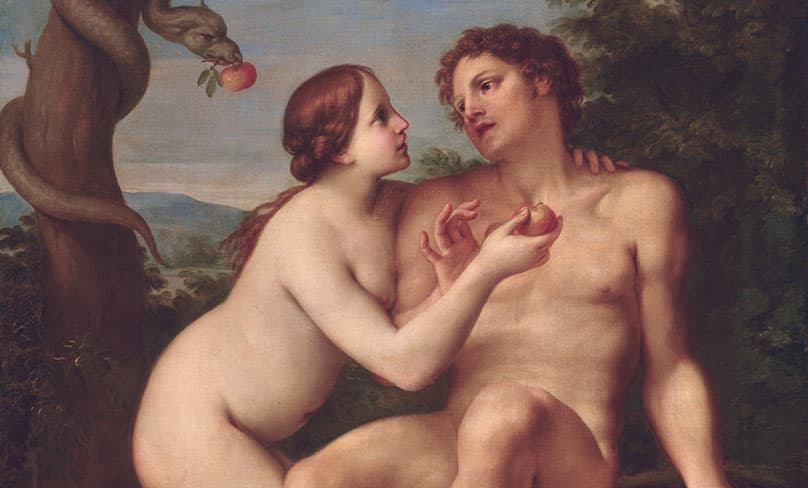 Adam and Eve by Marcantonio Franceschini, Circa 1680. Photo: Wikimedia Commons/Public Domain