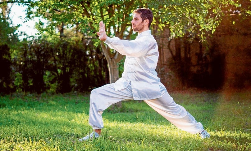 One can distinguish between Tai Chi’s physical exercise – which has merit in its own right, and its philosophy – says Fr Flader.