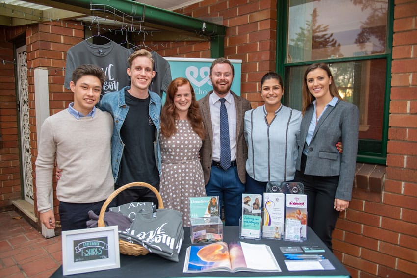 LifeChoice executive team at the opening of their office in Sydney on 1 April. PHOTO: Giovanni Portelli