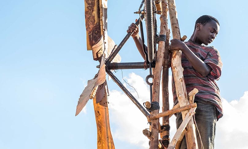 Maxwell Simba stars as William Kamkwamba in Netflix's The Boy Who Harnessed the Wind. Photo: Ilze Kitshoff / Netflix