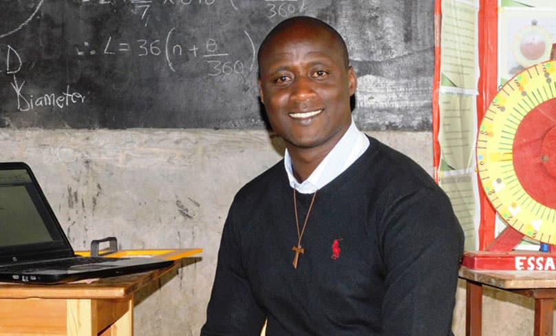 Franciscan Brother Peter Tabichi, Winner of 2019 Global Teacher Prize. Photo: Wikimedia Commons, CC BY-SA 4.0