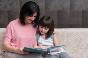 Parent reading