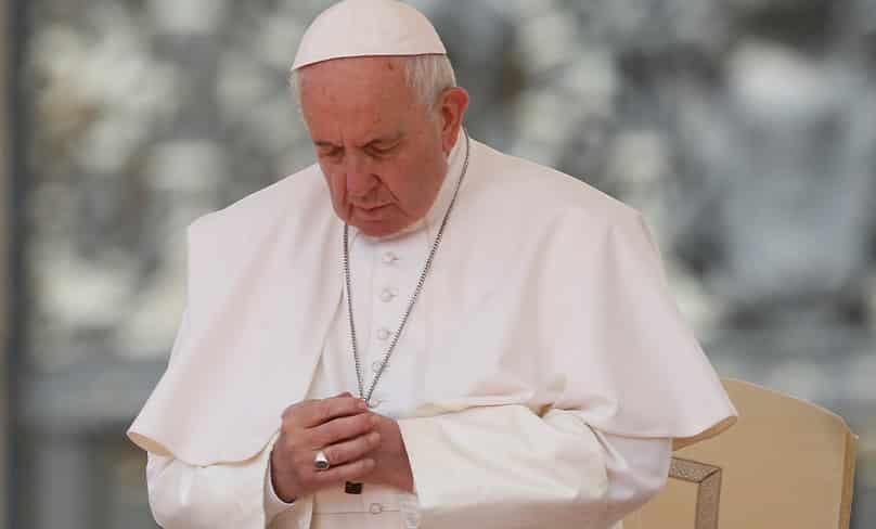 Pope Francis has expressed sadness after seeing photos of the lifeless bodies of a migrant father and his daughter who drowned near the U.S. border with Mexico. Photo: CNS photo/Paul Haring