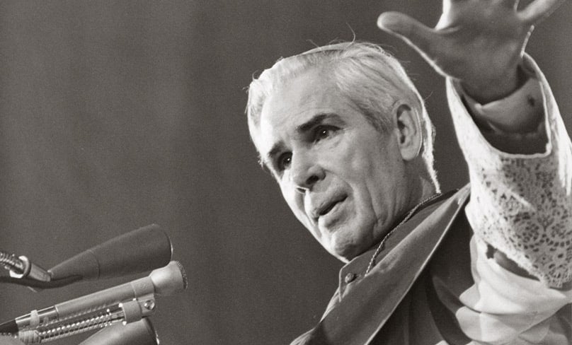 A miracle through the intercession of the Venerable Fulton J. Sheen has been approved which clears his way to beatification. Photo: CNS
