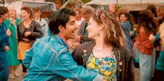Young love: Viveik Kalra and Nell Williams delight in Blinded by the Light. Photo: CNS/Warner Bros.