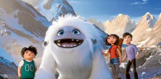 Yi, voiced by Chloe Bennet, appears alongside her furry friend in Abominable. Photo: CNS/Universal