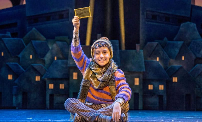 Olivier Alkhair starring in Charlie and the Chocolate Factory. Photo: Supplied