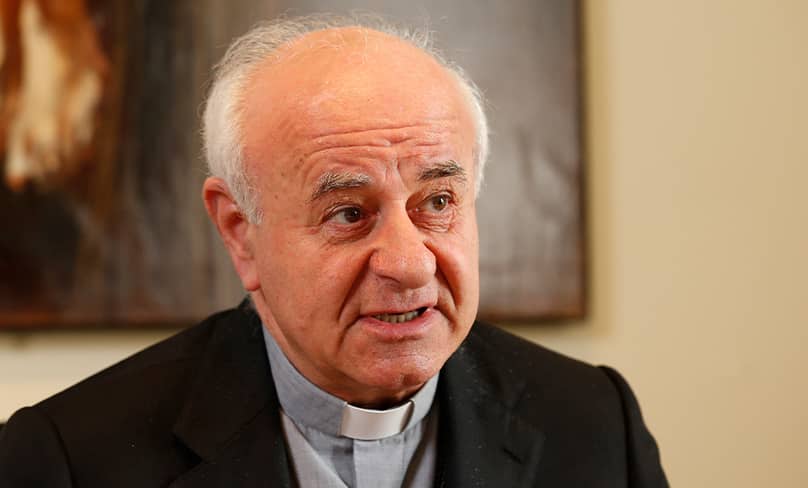 Archbishop Vincenzo Paglia, president of the Pontifical Academy for Life. Photo: CNS photo/Paul Haring