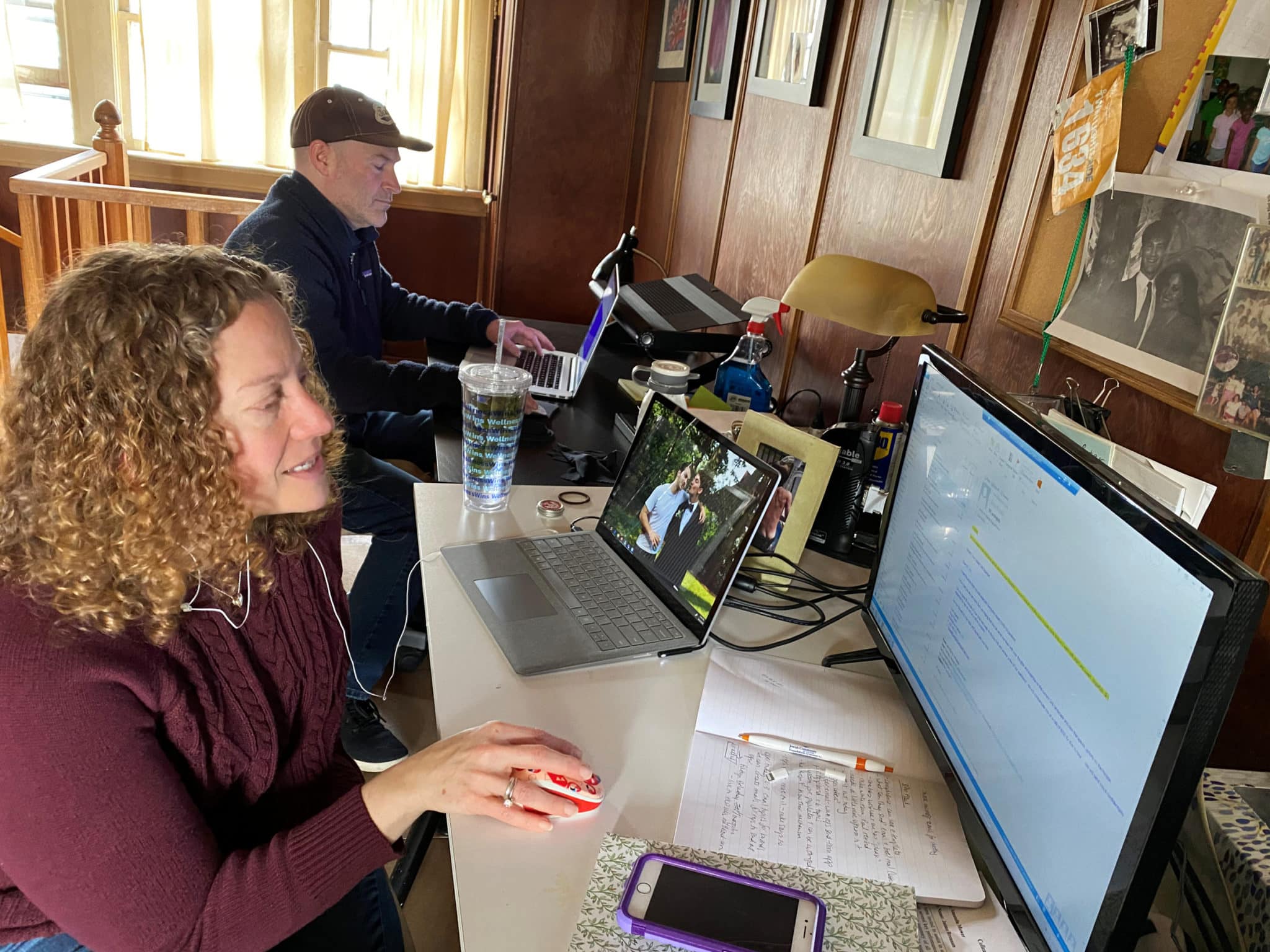 While parents will be inconvenienced by the industrial action, Dr Phillips said many teachers were themselves parents, and during the COVID-19 pandemic often had to juggle homeschooling their own children with remotely teaching classes. Photo: CNS /Barbara Goldberg, Reuters