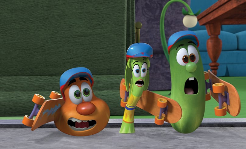 VeggieTales in the City. Image: Netflix