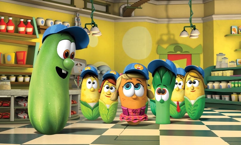 VeggieTales: In the House. Image: Netflix