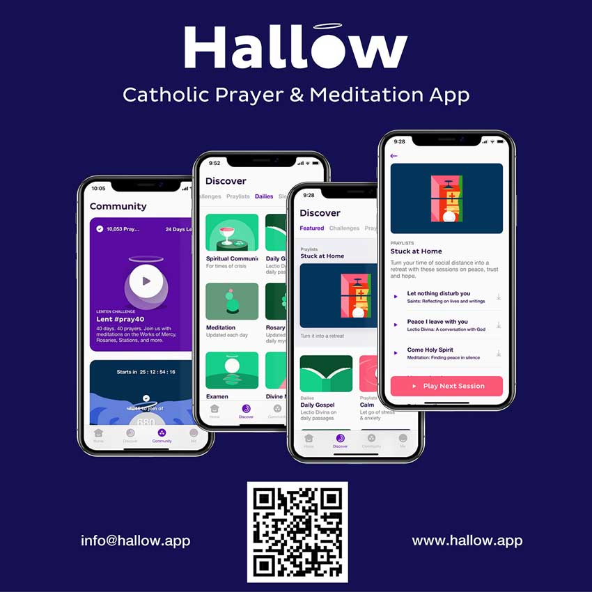 Say Hallow to hugely popular Catholic app RIIAL