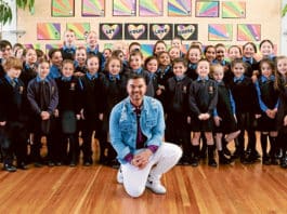 Guy Sebastian made the day one that students at St Joan of Arc’s Primary in Haberfield will never forget when he dropped by unannounced.