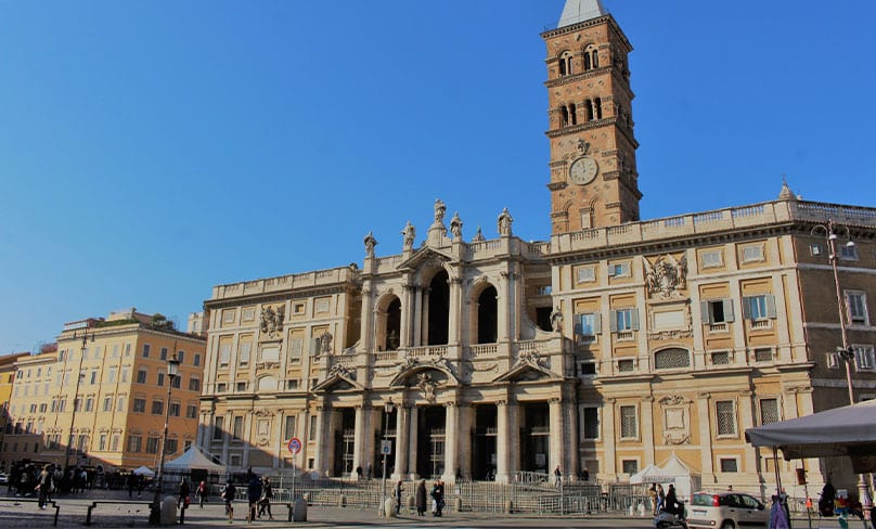 Basilica Of Santa Maria Maggiore in Rome, Italy. Photo: CC0 Public Domain