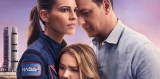 Hilary Swank, Josh Charles and Talitha Eliana Bateman star in "Away" streaming on Netflix. Photo: CNS photo/Netflix