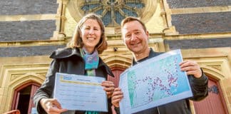 Giselle and Brent have turned their love for the Camino de Santiago into a pilgrimage in Sydney that all Australians can undertake. Photo: Giovanni Portelli