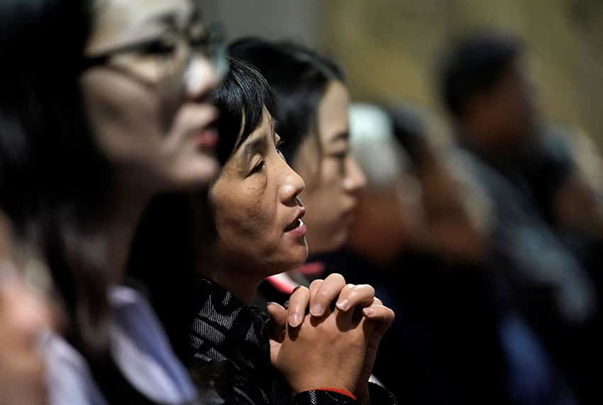 Greg Sheridan notes that it is hard to quantify how many Christians there are in China now; however, the conservative estimate is 60 million. Photo: CNS, Jason Lee, Reuters