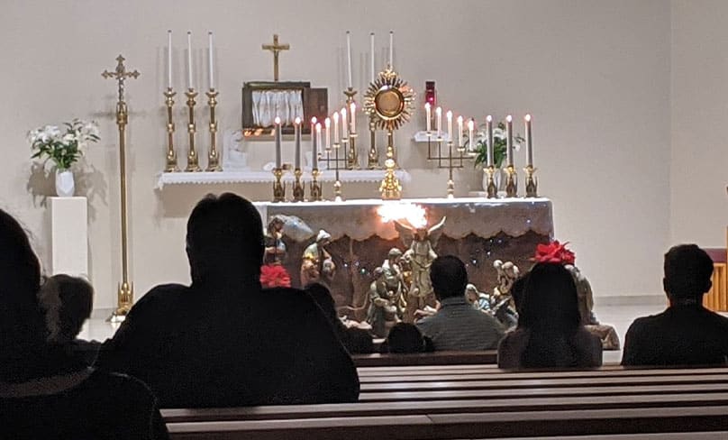 Moorebank and Holsworthy parishioners gather at St Joseph's Parish to end the year in Adoration and start a new one with a Solemn Holy Mass.