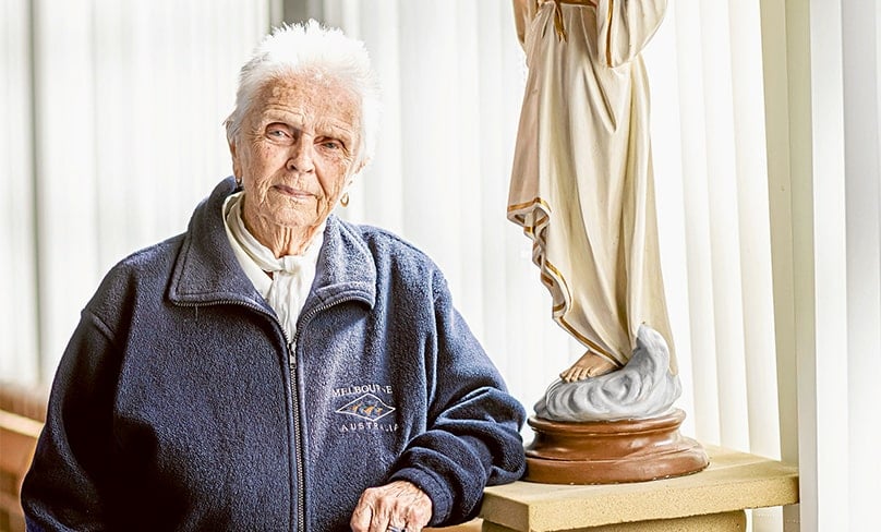 Rosebery parish stalwart Kath Atkins says its sense of community is its strength and looks forward to the future with Waterloo and Redfern Catholics. Photo: Giovanni Portelli